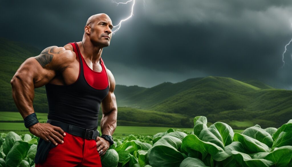 Dwayne Johnson Popeye role